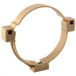 Castorama 2 Colliers De Fixation De Gouttière ø80 Mm Sable