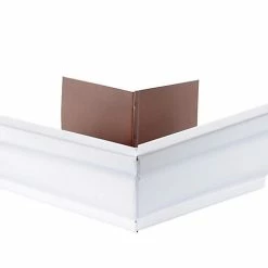 Castorama Angle De Gouttière Extérieur Alu Blanc Dev 300
