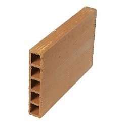Castorama Brique De Cloison Terre Cuite 7 X 20 X 38,5 Cm