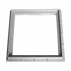 Castorama Cadre Pour Grille De Sol Gris 200 X 200 Mm