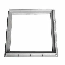 Castorama Cadre Pour Grille De Sol Gris 300 X 300 Mm