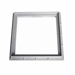 Castorama Cadre Pour Grille De Sol Gris 400 X 400 Mm