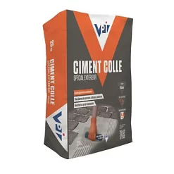 Castorama Ciment Colle Spécial Extérieur Blanc 25kg