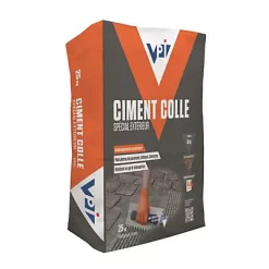 Castorama Ciment Colle Spécial Extérieur Gris 25kg