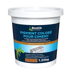 Castorama Colorant Bostik Pigment Pour Ciment, Mortier, Enduit Et Chape Marron 1,25kg