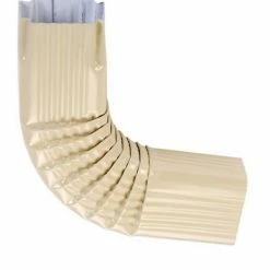 Castorama Coude De Gouttière Latéral Extérieur Alu Sable