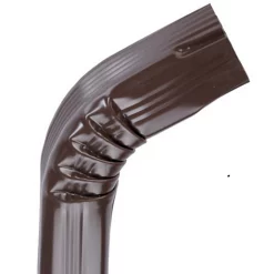 Castorama Coude Frontal Extérieur Alu Brun