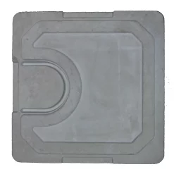 Castorama Couvercle Pour Boîte Eaux Pluviales Et Réseaux Secs Epers 40 X 40 Cm