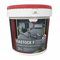 Castorama Enrobé à Froid Viastock Rouge 25kg