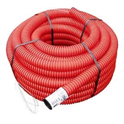 Castorama Gaine Pour Réseaux Enterrés Rouge Ø 63 Mm X 15 M