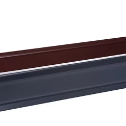 Castorama Gouttière Alu Bleu Ø33 Mm L.4 M