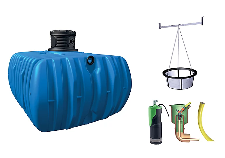 Castorama Lot Récupérateur D'eau De Pluie Jardin Confort Flat Graf 5000 L 3 Castorama Lot Récupérateur D'eau De Pluie Jardin Confort Flat Graf 5000 L