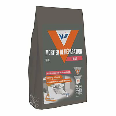 Castorama Mortier De Réparation Fibré VPI Gris 5kg 3 Castorama Mortier De Réparation Fibré VPI Gris 5kg