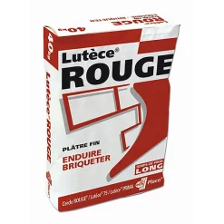 Castorama Plâtre Lutece Rouge 25kg