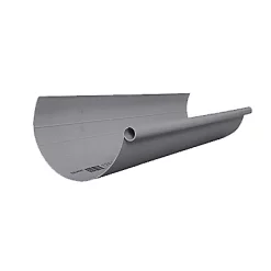 Castorama Profil De Gouttière Gris 16 Cm L.4 M