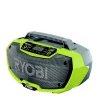 Castorama Radio D’atelier Stéréo Bluetooth Ryobi ONE+ R18RH-0 18V (sans Batterie)