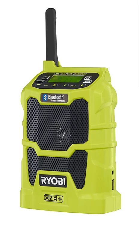 Castorama Radio De Chantier RYOBI One+ R18R (sans Batterie) 3 Castorama Radio De Chantier RYOBI One+ R18R (sans Batterie)